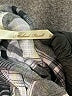 Michael Farrell 100% Other Plaid Gray Purple Long Sleeve Button-Down Shirt Size S - photo 7