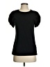 Halogen Black Short Sleeve Top Size S - photo 1