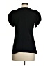 Halogen Black Short Sleeve Top Size S - photo 2