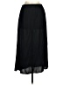 AWARE Solid Black Ivory Casual Skirt Size M - photo 2