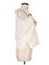 Ann Taylor Ivory Sleeveless Blouse Size M - photo 4