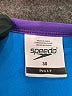 Speedo Graphic Purple One Piece Swimsuit Size XS (30) - photo 3