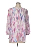 Not Your Daughter's Jeans 100% Polyester Pink 3/4 Sleeve Blouse Size L - photo 1