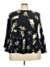 Emery Rose Black 3/4 Sleeve Blouse Size 3X - photo 1