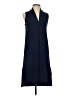 Spense Solid Blue Casual Dress Size XS - photo 1