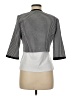 Sandra Darren 100% Polyester Houndstooth Gray Jacket Size 6 - photo 2