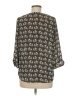 Pixley 100% Polyester Black 3/4 Sleeve Blouse Size M - photo 2