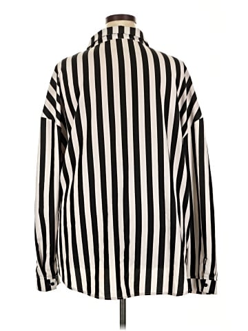 Shein Curve Long Sleeve Blouse (view 2)