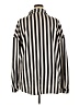 Shein Curve Stripes Black Long Sleeve Blouse Size 20 Plus (4) - photo 2