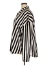 Shein Curve Stripes Black Long Sleeve Blouse Size 20 Plus (4) - photo 5