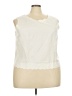 Jordan Ivory Sleeveless Blouse Size 22W - photo 1