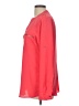 Calvin Klein 100% Polyester Color Block Red Long Sleeve Blouse Size L (estimated) - photo 5