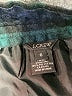 J.Crew 100% Polyester Plaid Green Casual Skirt Size 6 - photo 4