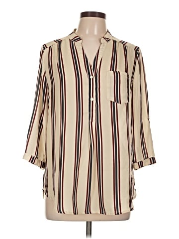 Timing 3/4 Sleeve Blouse (view 1)