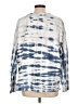 New Directions 100% Cotton Tie-dye Blue Pullover Sweater Size L - photo 2