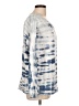 New Directions 100% Cotton Tie-dye Blue Pullover Sweater Size L - photo 4