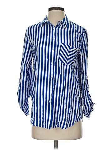 Jane and Delancey 3/4 Sleeve Button-Down Shirt (view 1)