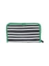 Assorted Brands Stripes Green Black Makeup Bag One size - photo 1