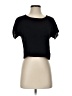Painted Threads 100% Rayon Black Short Sleeve Top Size S - photo 1