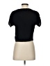 Painted Threads 100% Rayon Black Short Sleeve Top Size S - photo 2