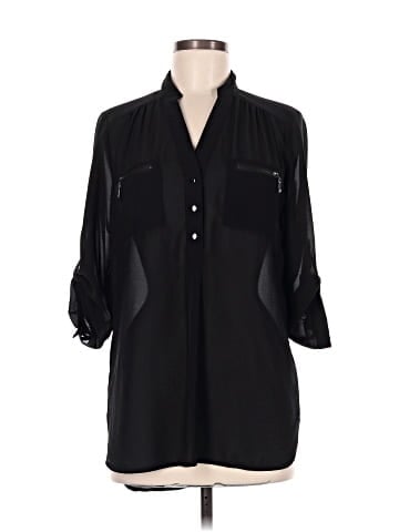 My Michelle 3/4 Sleeve Blouse (view 1)