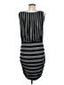 Bailey 44 Stripes Gray Cocktail Dress Size M - photo 2