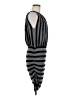Bailey 44 Stripes Gray Cocktail Dress Size M - photo 4