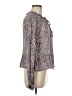 William Rast Purple Long Sleeve Blouse Size M - photo 4