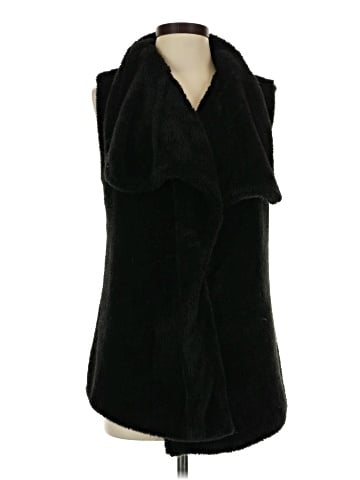Peace & Pearls Faux Fur Vest (view 1)