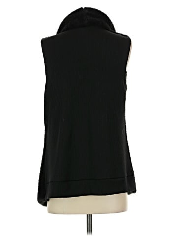 Peace & Pearls Faux Fur Vest (view 2)