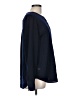J.Crew Factory Store 100% Polyester Blue Long Sleeve Blouse Size L - photo 4