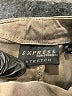 Express Chevron-herringbone Gray Casual Pants Size 9 - photo 7