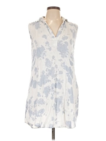 Style Envy Sleeveless Button-Down Shirt (view 1)