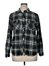 Eden & Olivia 100% Polyester Plaid Green Long Sleeve Blouse Size 1X - photo 1