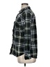 Eden & Olivia 100% Polyester Plaid Green Long Sleeve Blouse Size 1X - photo 5