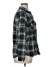 Eden & Olivia 100% Polyester Plaid Green Long Sleeve Blouse Size 1X - photo 4