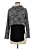 TWO by Vince Camuto Gray Turtleneck Sweater Size S - photo 1