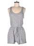 Kaileigh Stripes Gray Romper Size M - photo 1