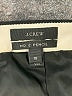 J.Crew 100% Wool Solid Black Wool Skirt Size 10 - photo 4
