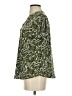 Joie De Vivre Camo Green Short Sleeve Blouse Size S - photo 5