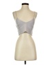 Lulus Silver Tank Top Size S - photo 1