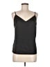Assorted Brands 100% Polyester Black Sleeveless Top Size M - photo 1