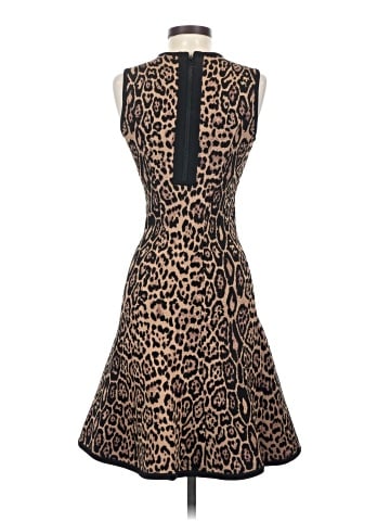 Pink Tartan Cocktail Dress (view 2)