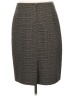 Le Suit 100% Polyester Tweed Gray Formal Skirt Size 10 - photo 2