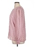 Unbranded 100% Polyester Pink Long Sleeve Blouse Size XL - photo 5