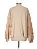 Fashion 100% Polyester Tan Pullover Sweater Size L - photo 2