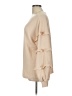 Fashion 100% Polyester Tan Pullover Sweater Size L - photo 5