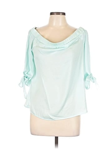 Bar III 3/4 Sleeve Blouse (view 1)