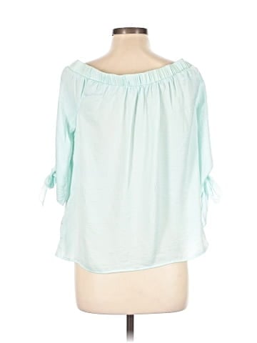 Bar III 3/4 Sleeve Blouse (view 2)