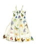 Unbranded Floral Ivory Dress Size 2T - photo 2